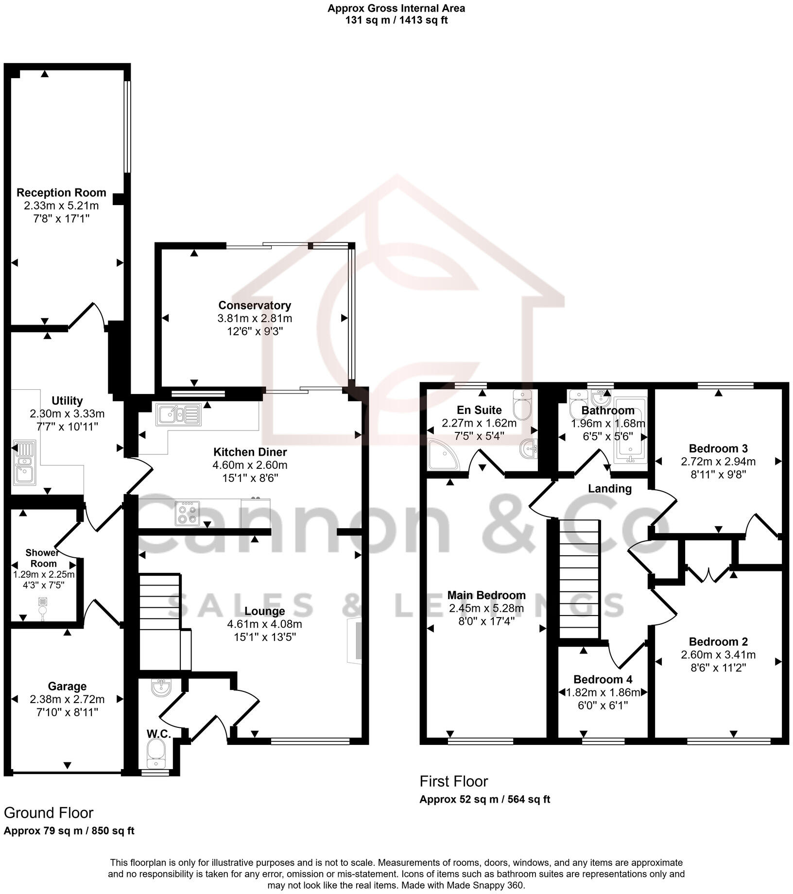 Nobles Close, Whittlesey, Peterborough, Cambridgeshire floorplan