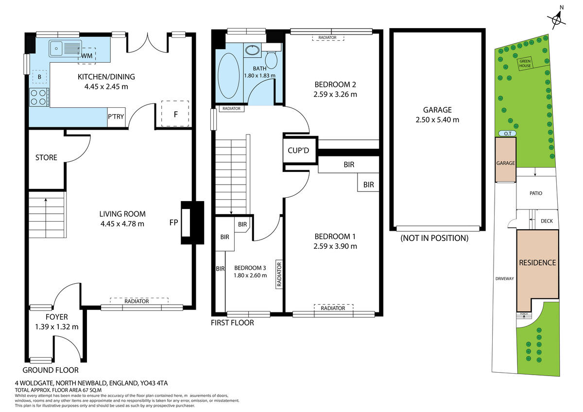 Woldgate, North Newbald, YO43 floorplan