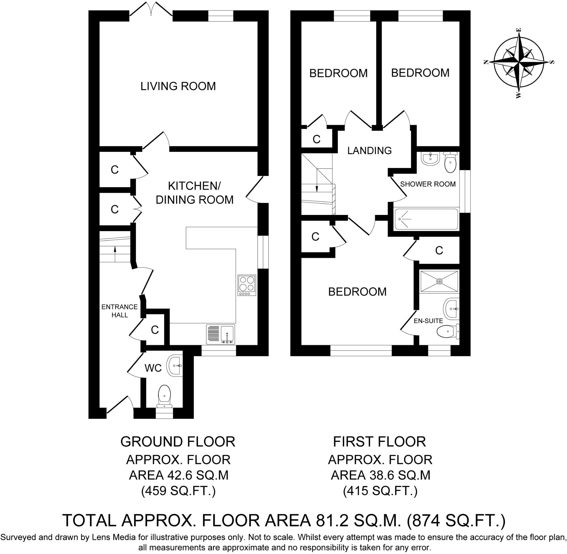 Longsight, Harwood, Bolton, BL2 3 floorplan