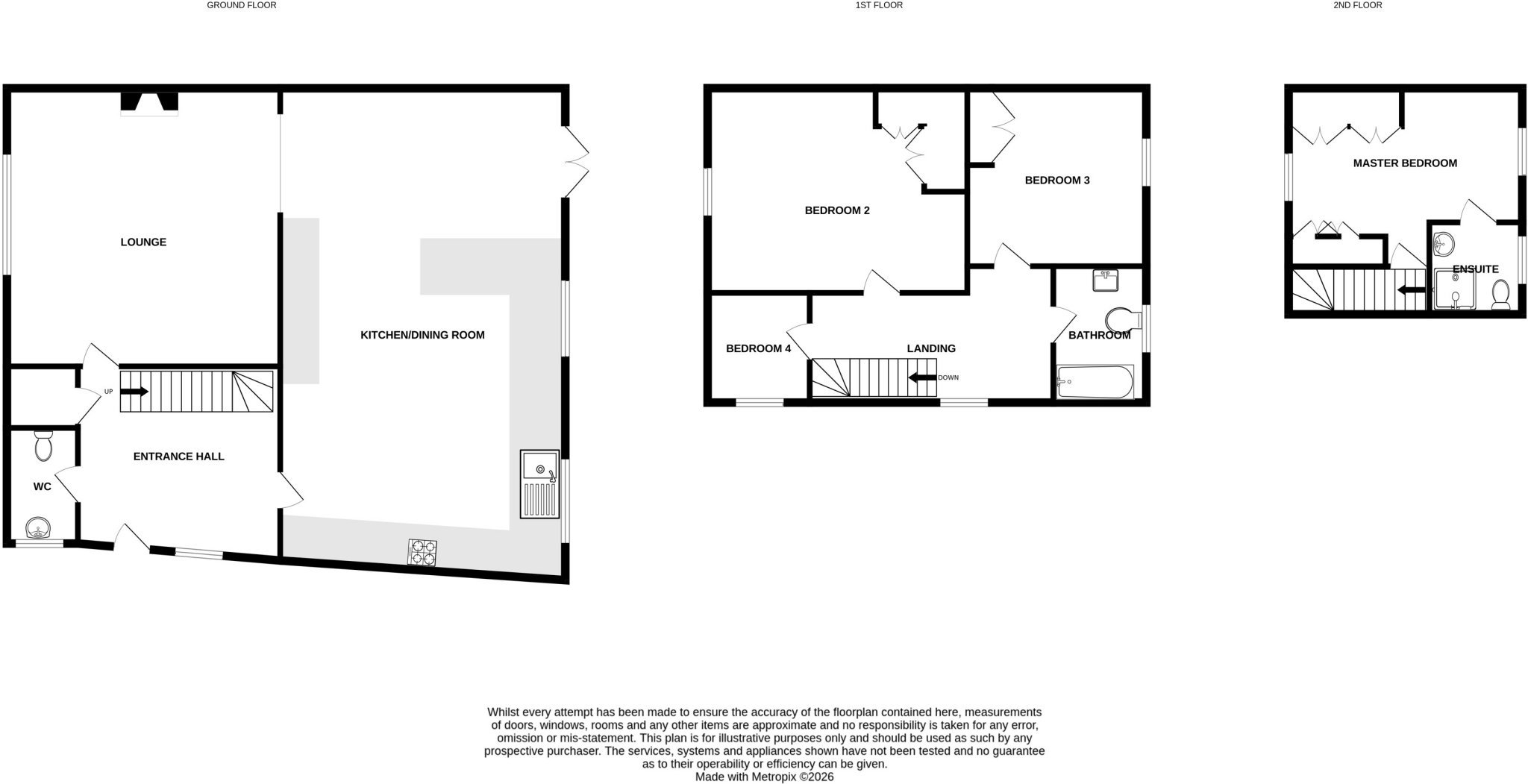 Larch Walk, Heybridge floorplan