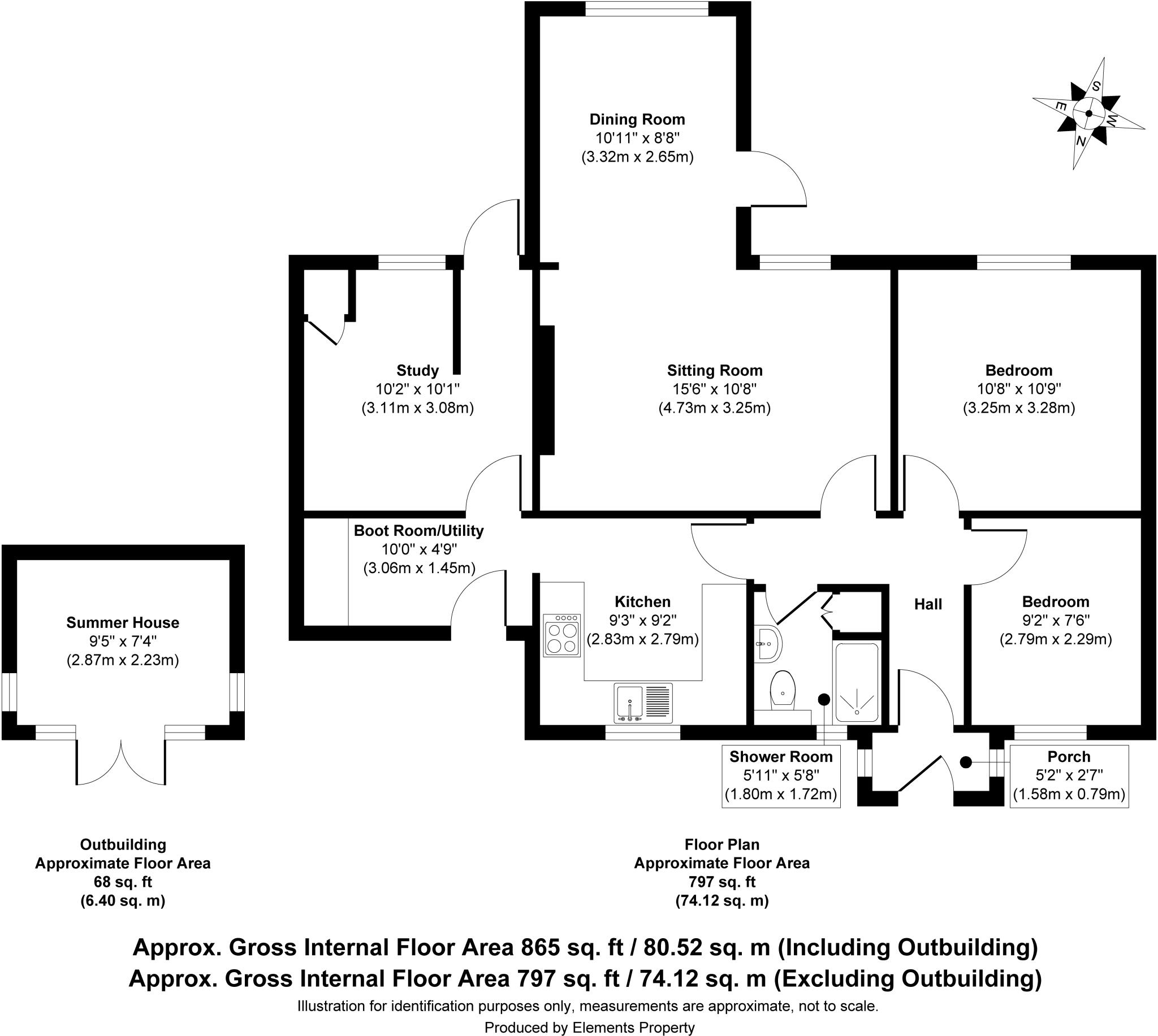Hays Close, Willersey, Worcestershire, WR12 floorplan