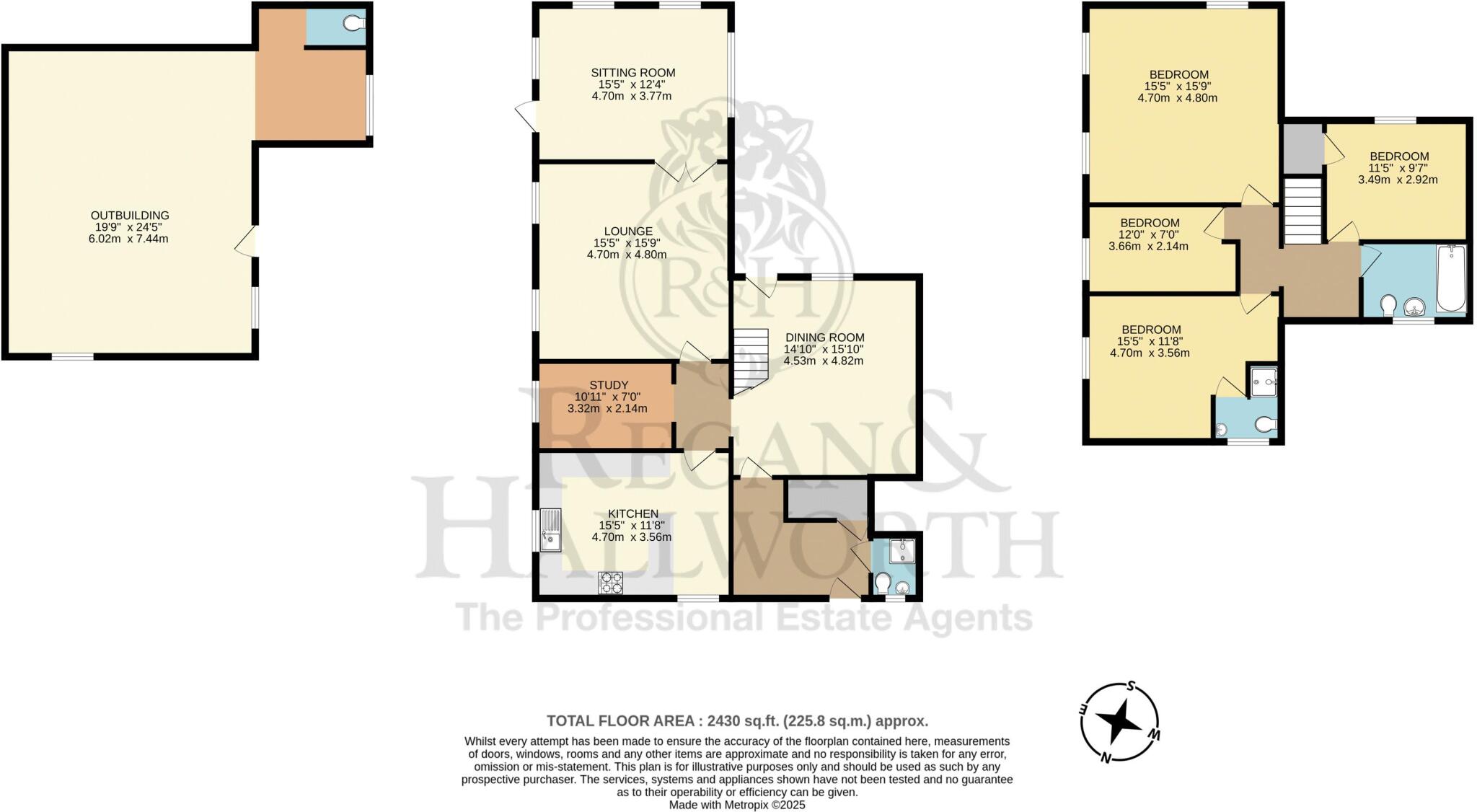 Athertons Farm House, Hall Lane, Billinge, WN5 7XA floorplan