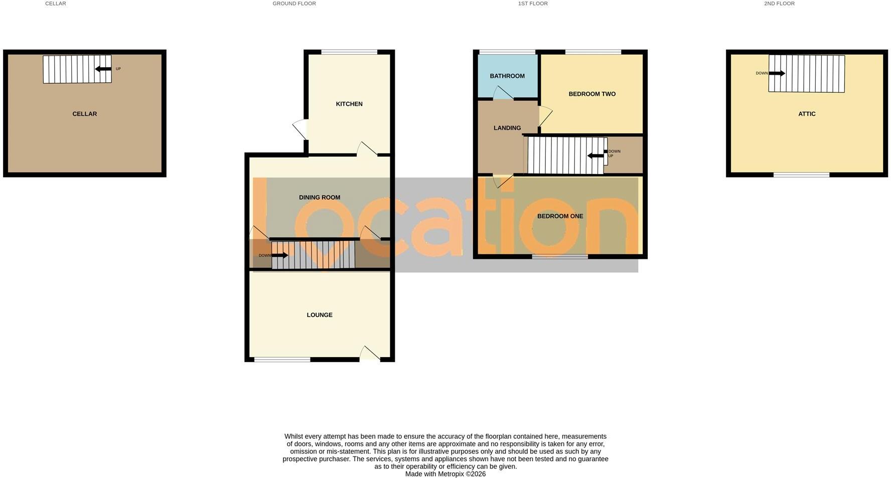Langford Street, Sutton-In-Ashfield floorplan