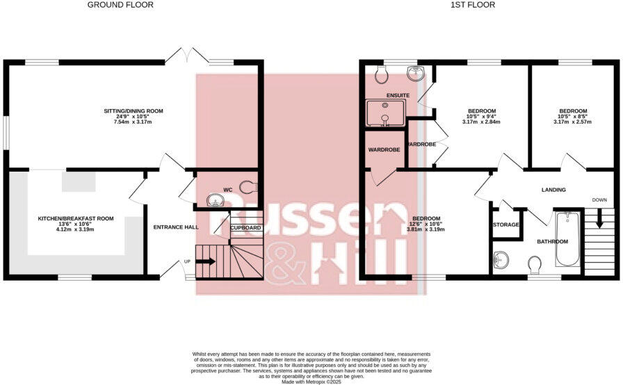 Walnut Tree Road, Mattishall floorplan