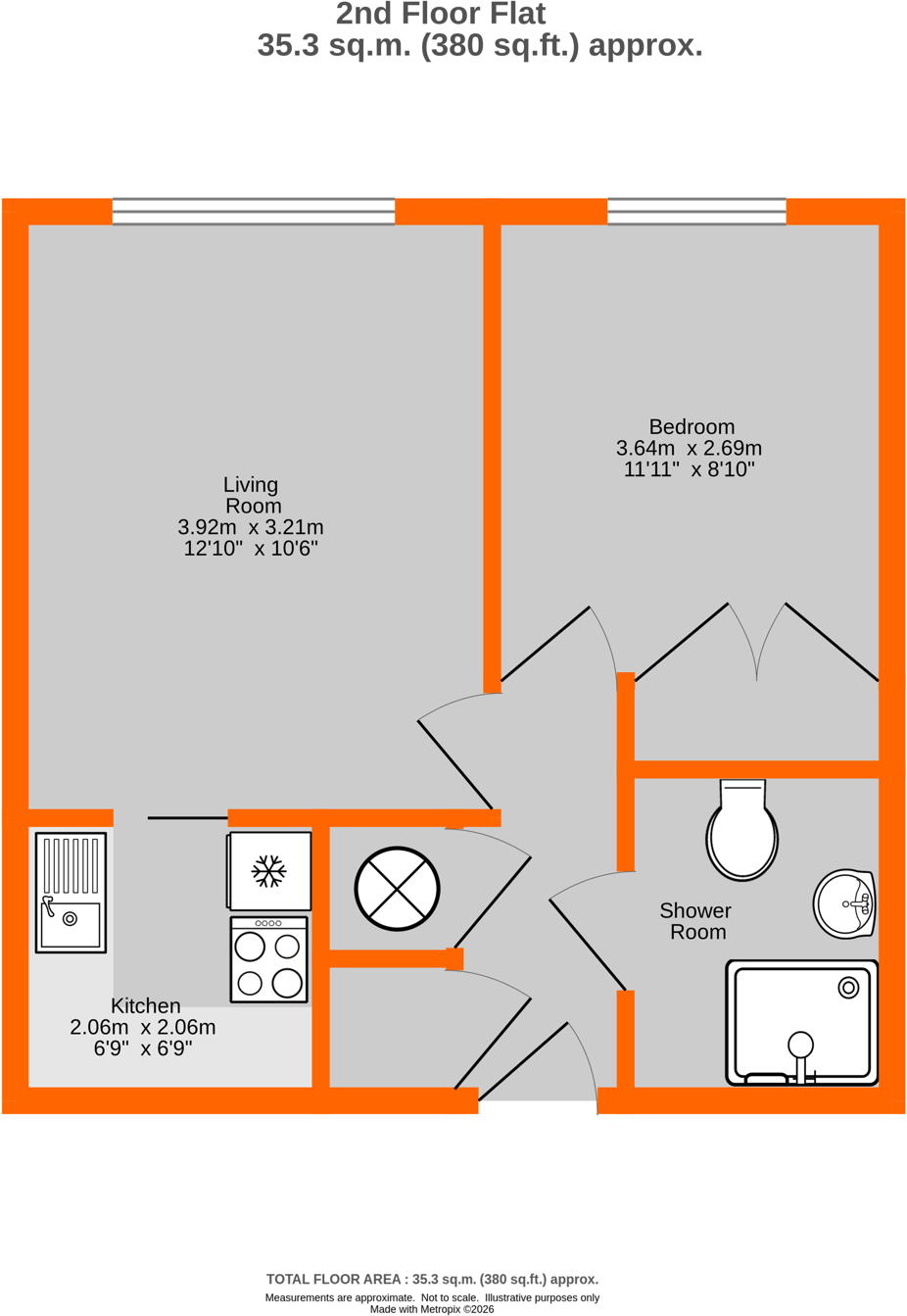 Widmore Road, Bromley, BR1 floorplan