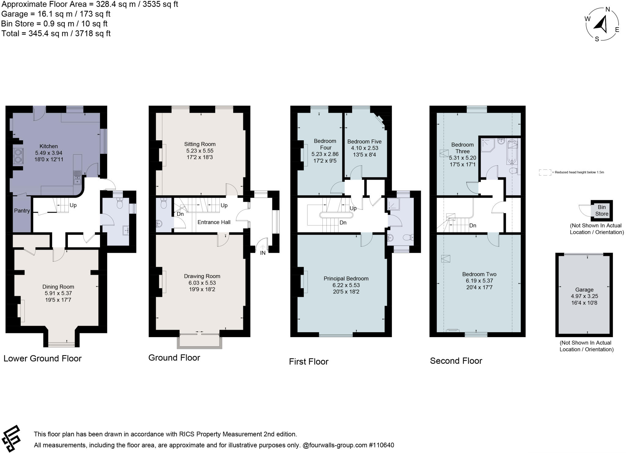 Burlington Road, Redland, Bristol, BS6 floorplan