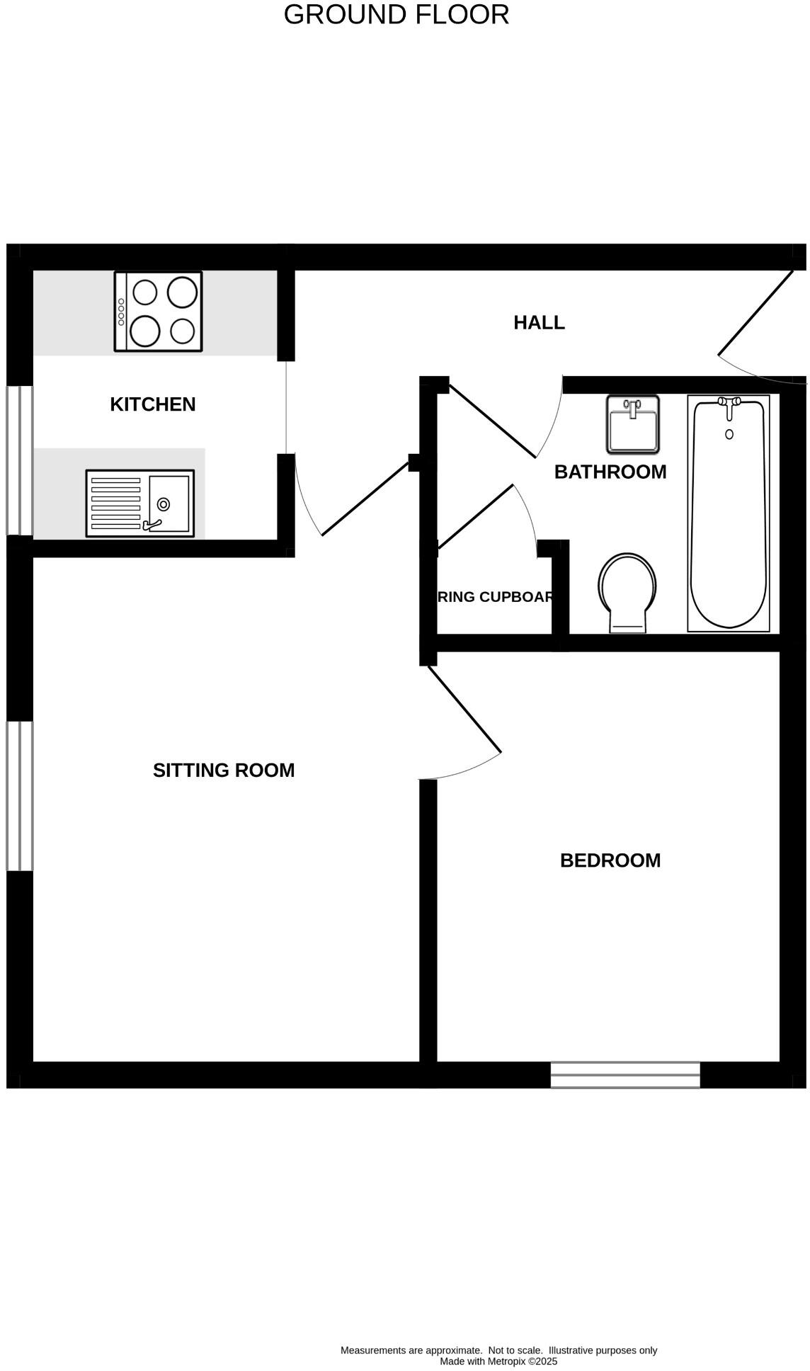 Selby Road, Uckfield, East Sussex, TN22 floorplan