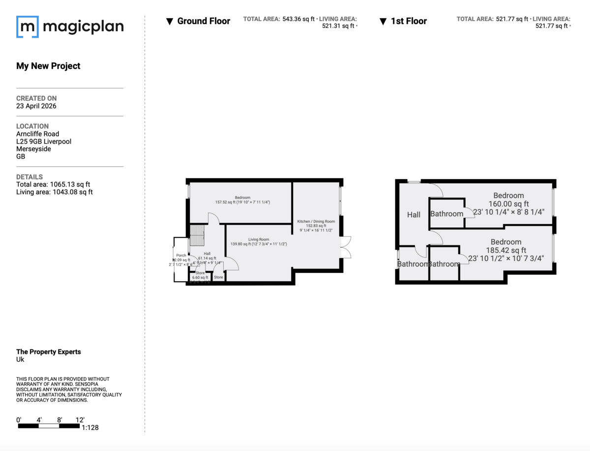 Arncliffe Road, Liverpool, L25 floorplan