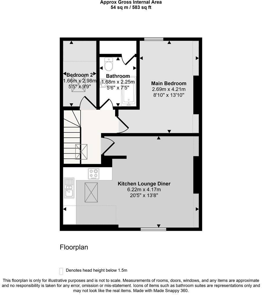 Bolton Road, Silsden floorplan