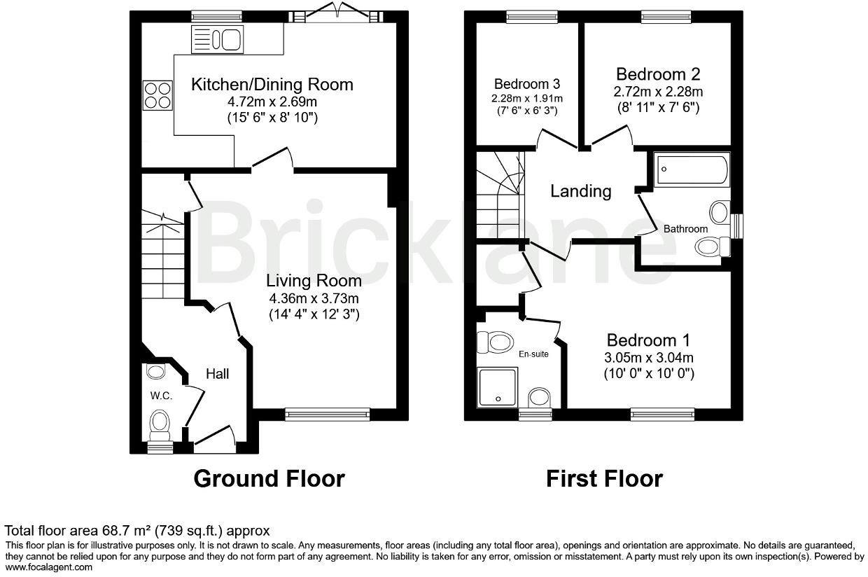 Blackcap Close, Rothwell, NN14 6GF floorplan