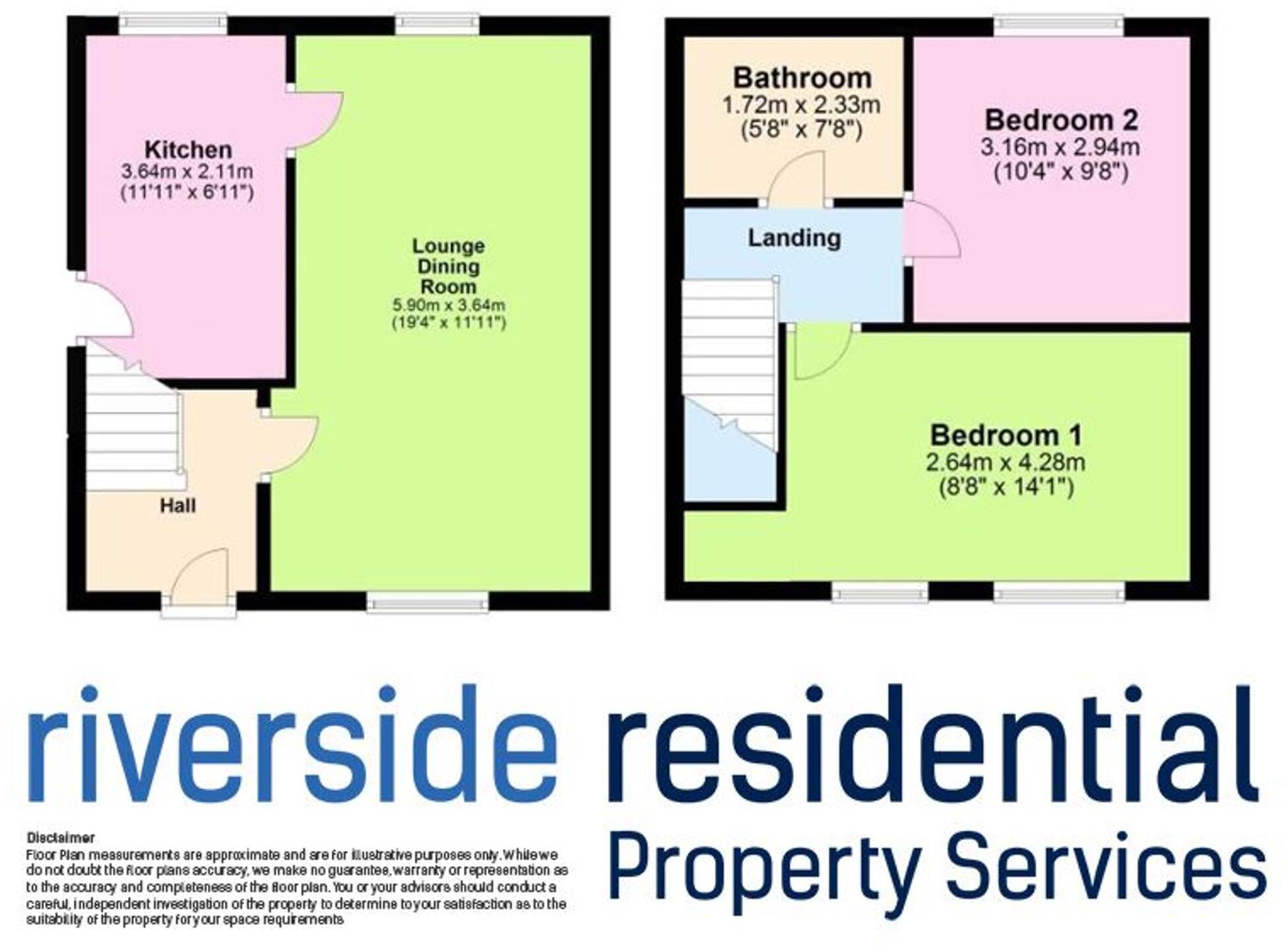 Coach Road Estate, Usworth, Washington, NE37 floorplan