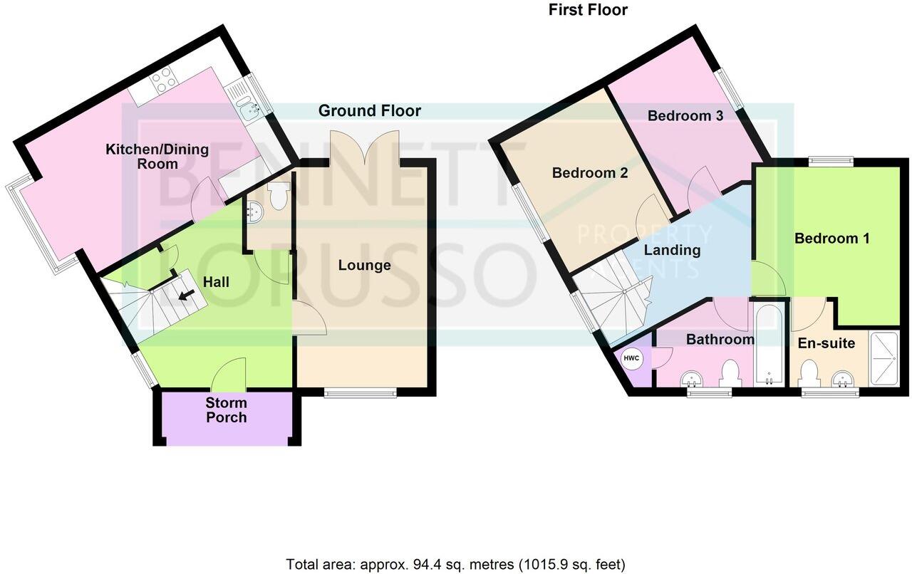 Whitchurch Walk, St Neots, PE19 floorplan