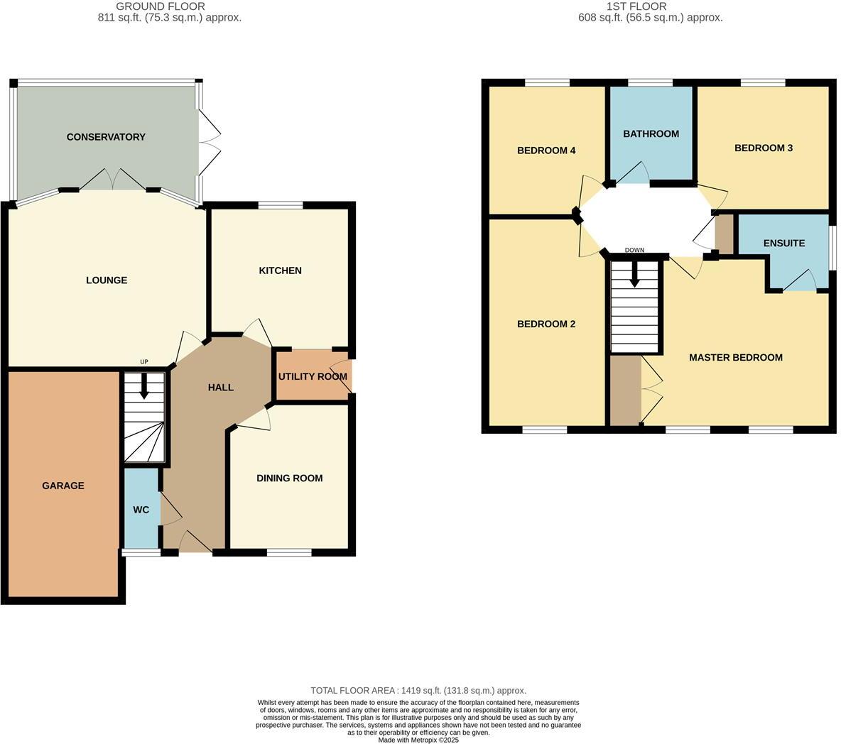 1, Dudley Way, Westward Ho, Bideford floorplan