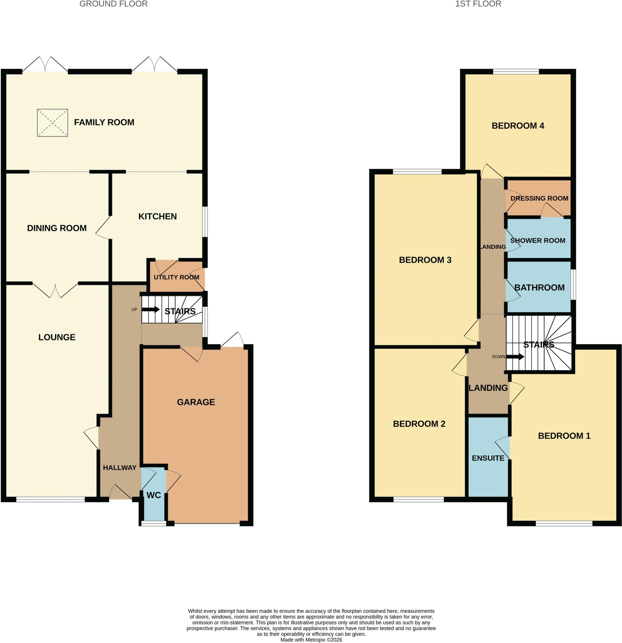 The Balk, Glenfield floorplan