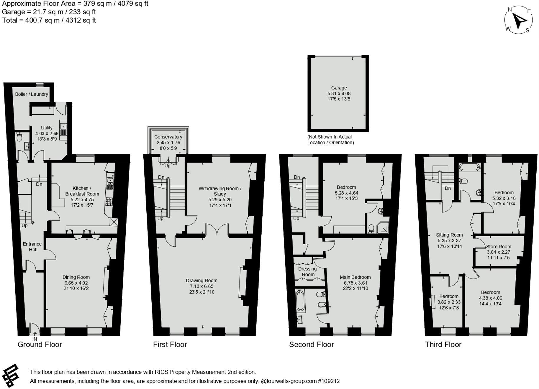 Cavendish Crescent, Bath, BA1 floorplan