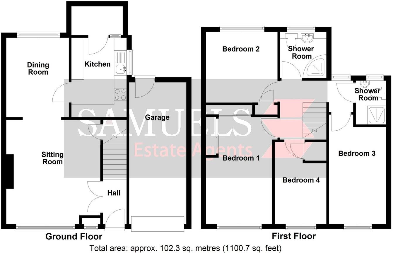 Spinney Close, Broadfields, Exeter, EX2 floorplan