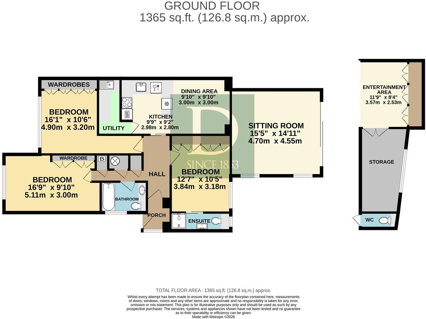 Gothic Close, Harleston floorplan