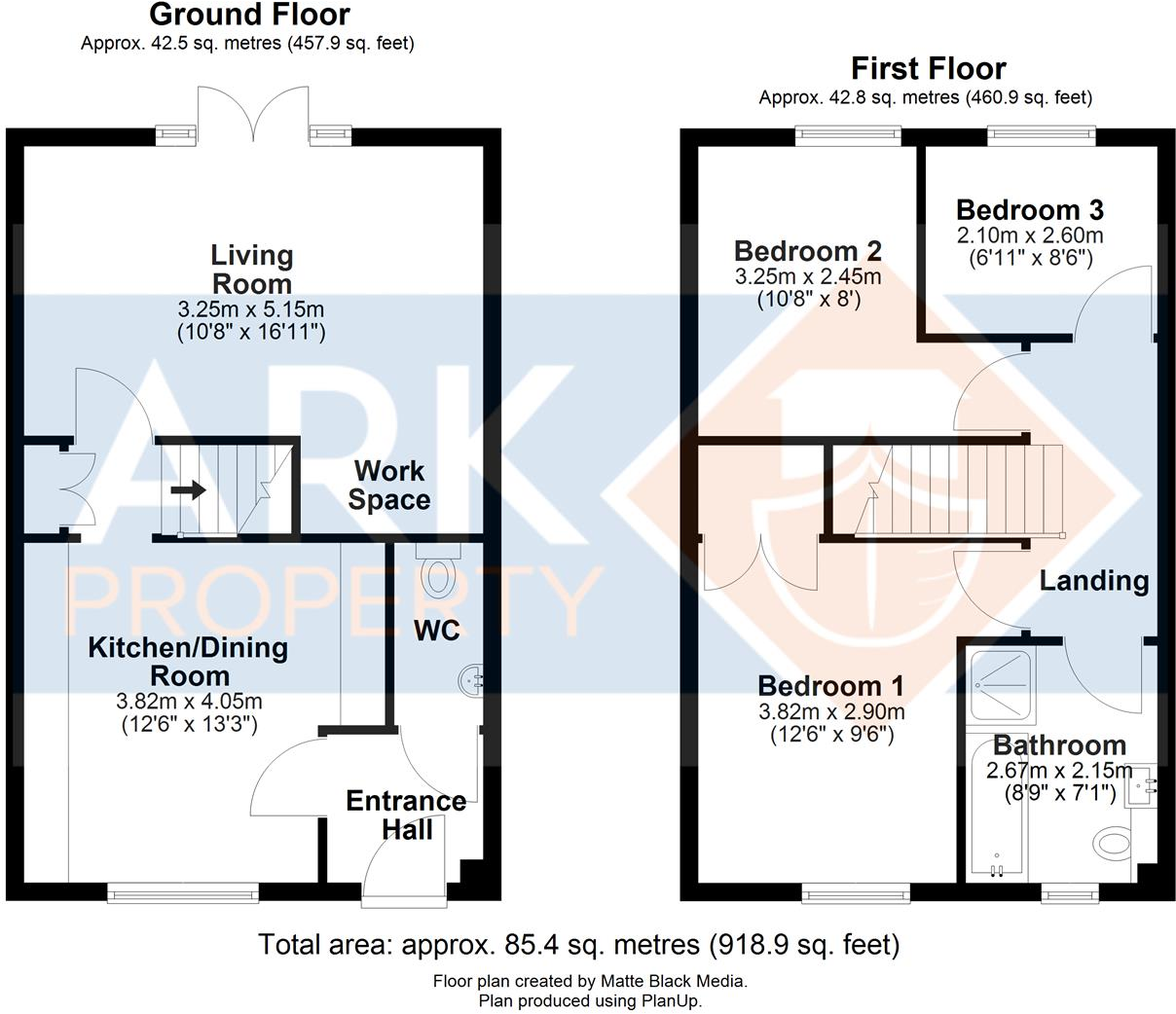 The Furlongs at Holland Park, Spalding floorplan