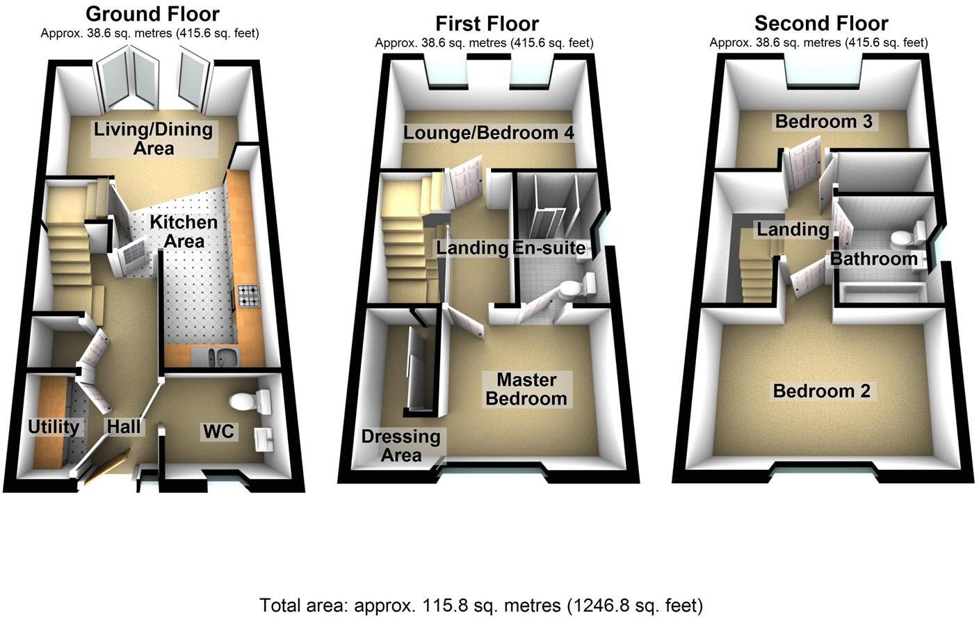 Cherry Avenue, Market Harborough floorplan