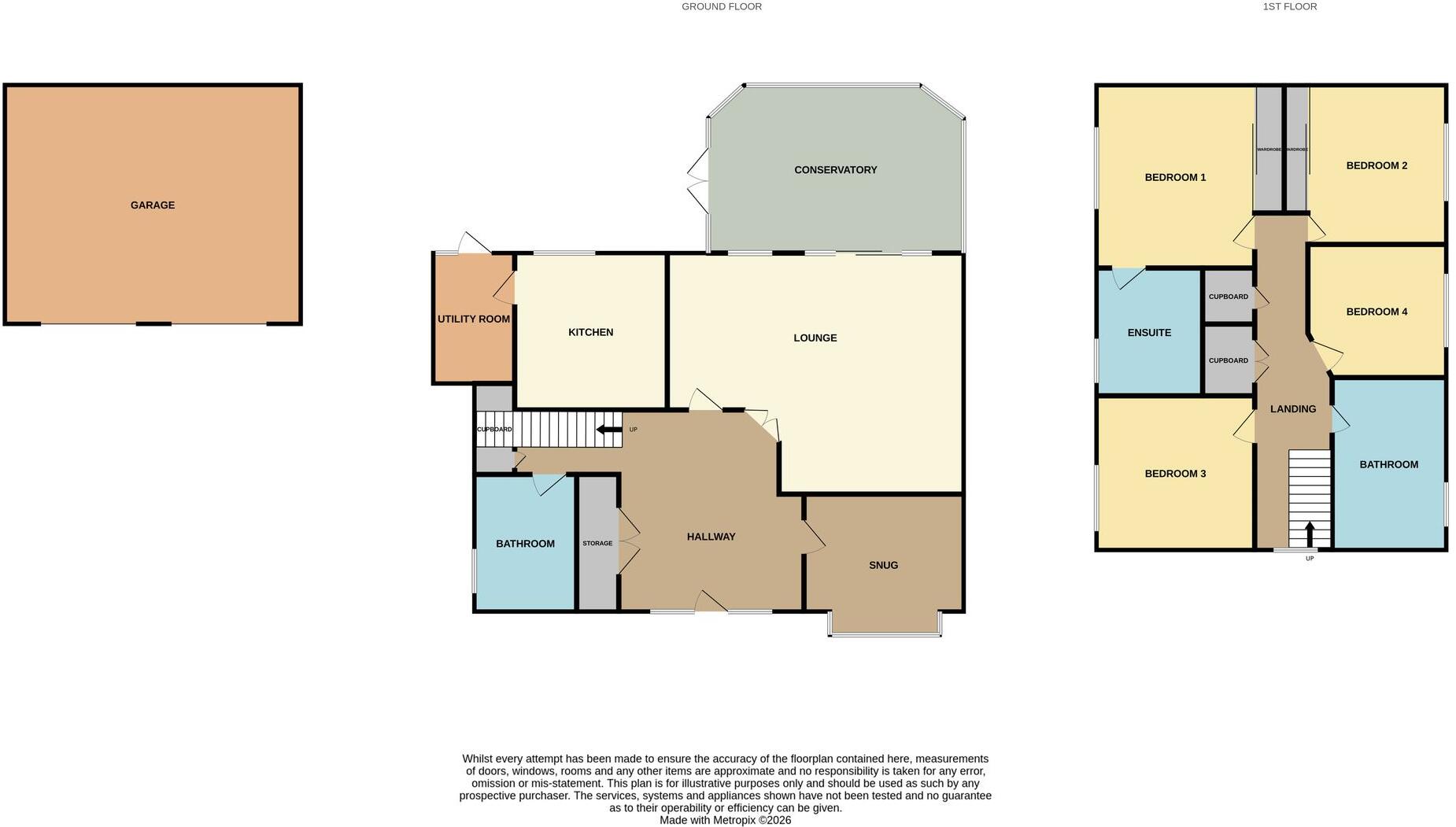 Parklands Close, Rossington, DN11 floorplan