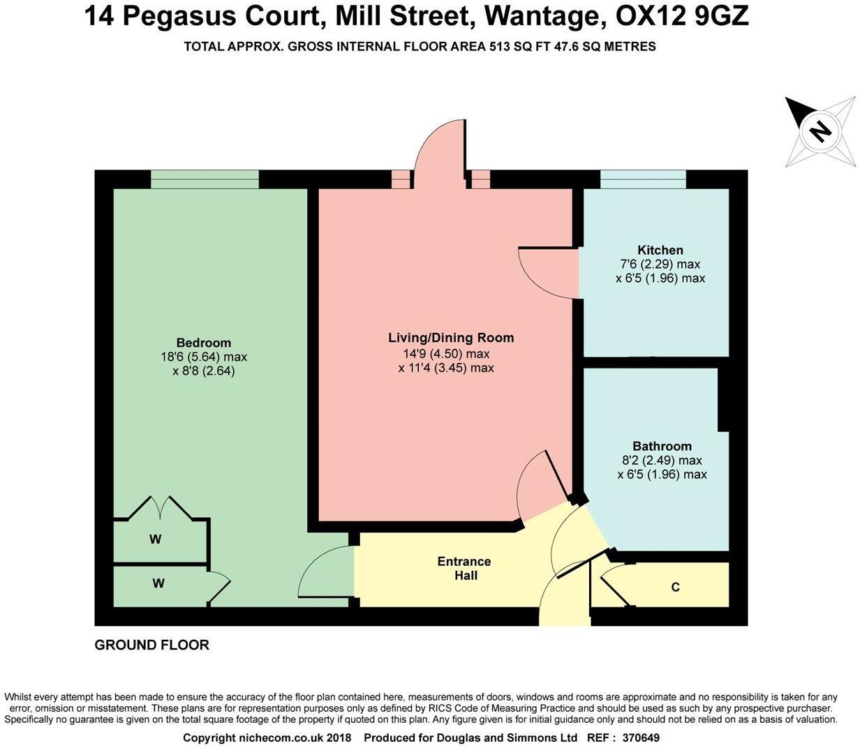 Mill Street, Wantage, Oxfordshire, OX12 floorplan