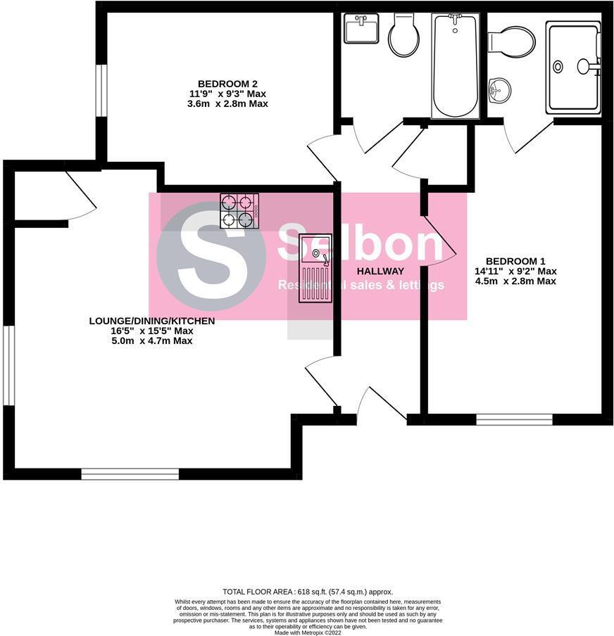 Allamand Close, Church Crookham, Fleet floorplan
