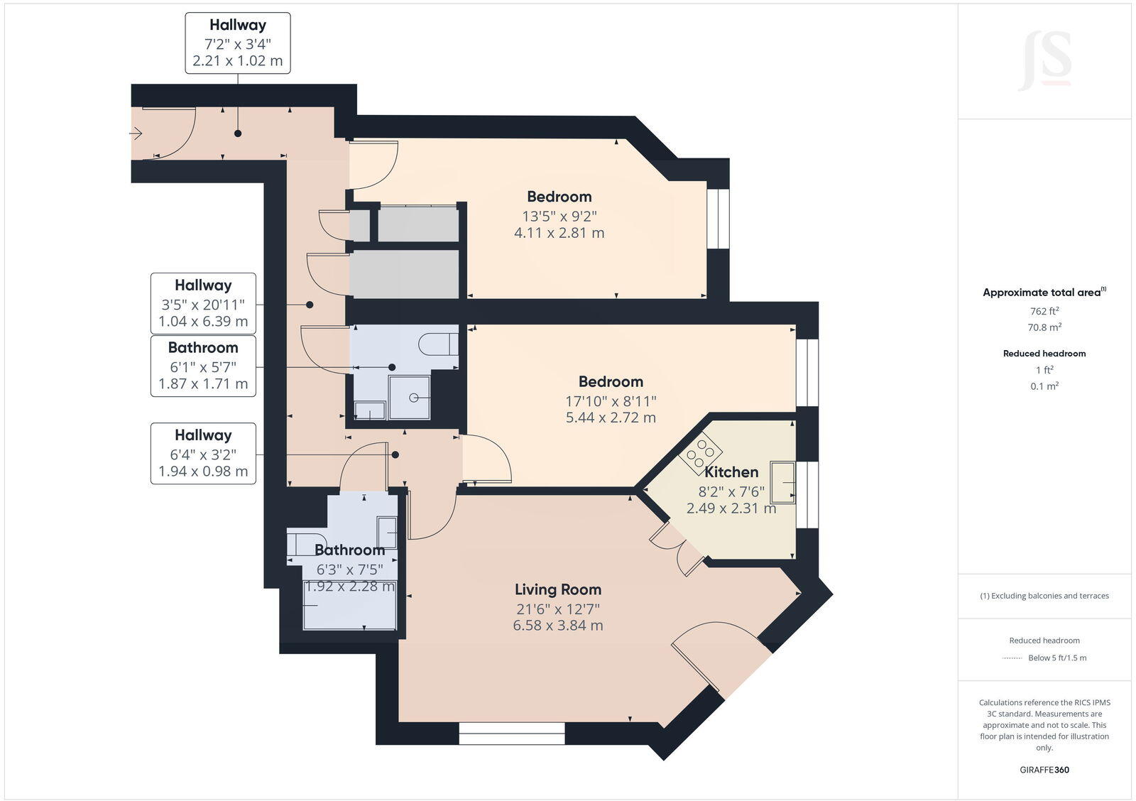 Jubilee Court, Mill Road, Worthing, BN11 floorplan