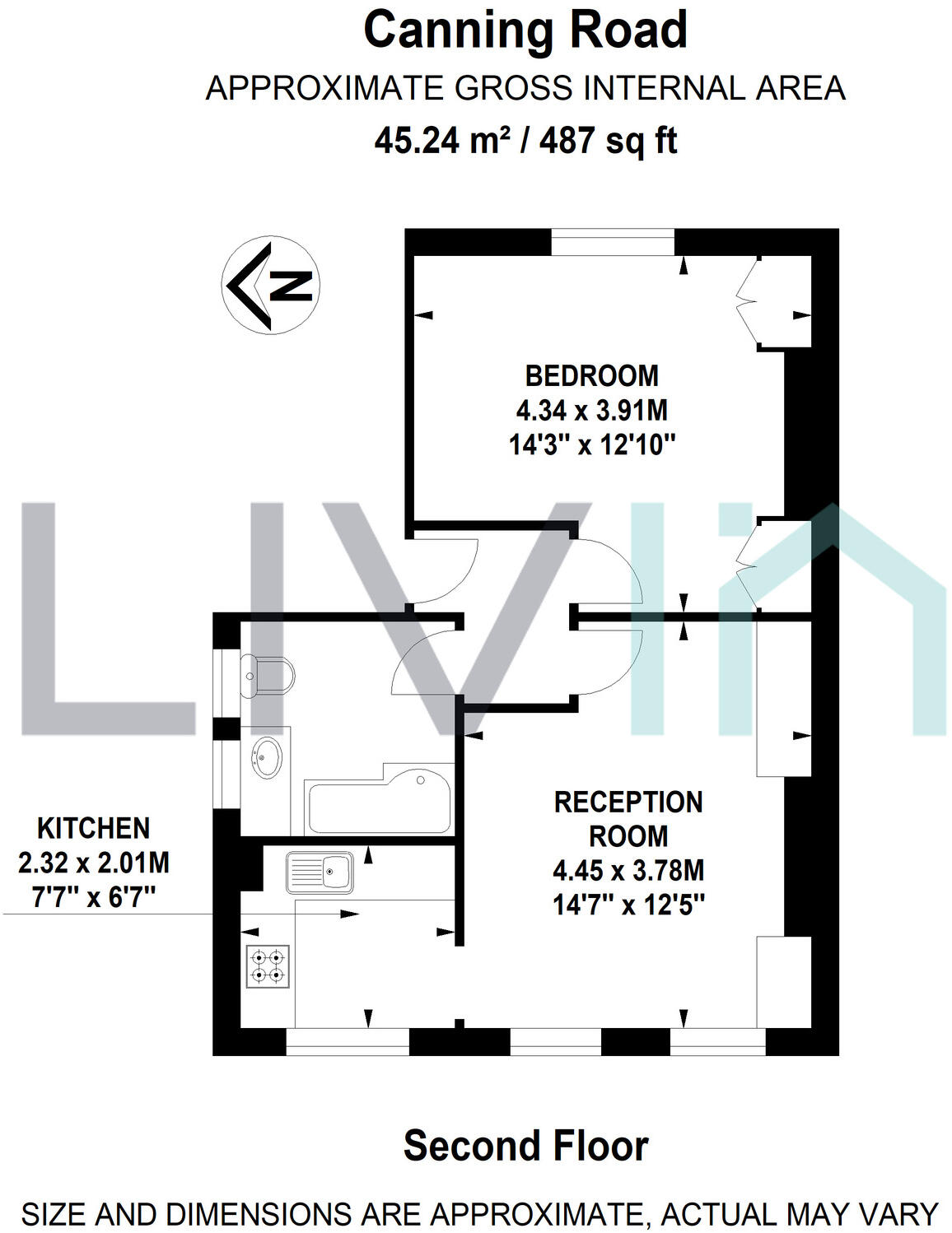 Canning Road, Croydon floorplan