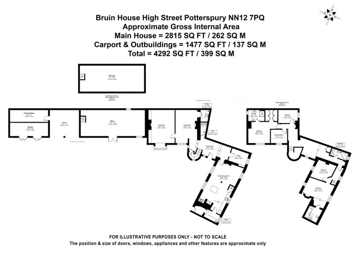 High Street, Potterspury, Northampton NN12 7PQ floorplan