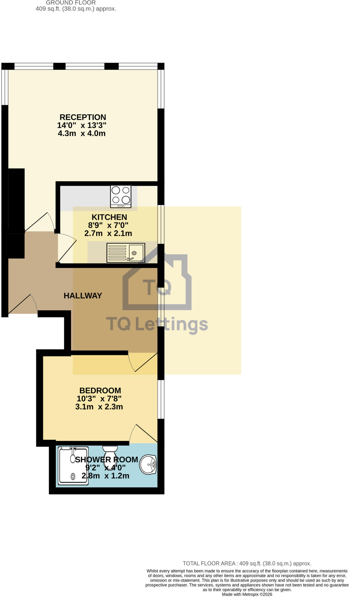 Carr Brow, Stockport floorplan