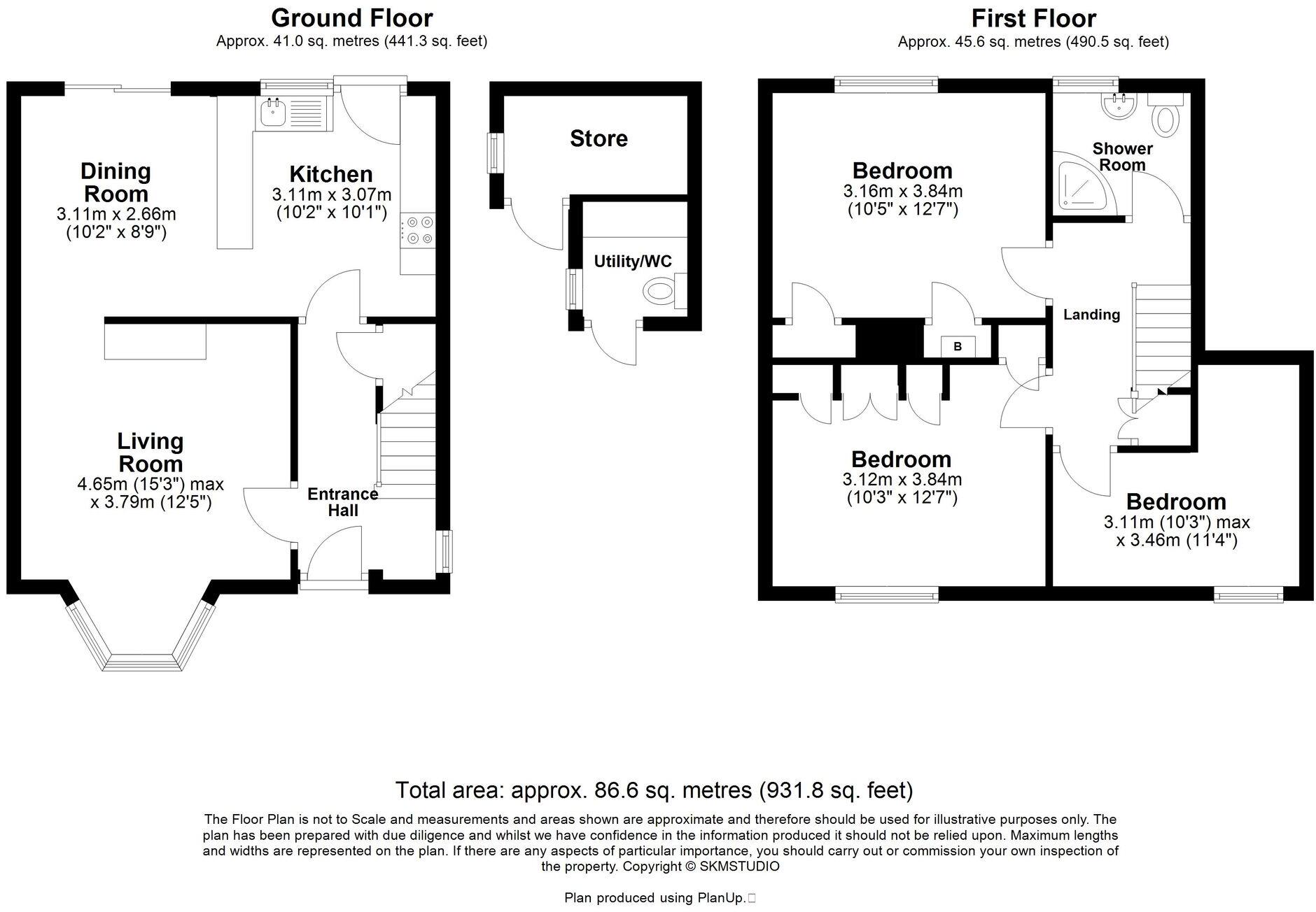 Longcroft Road, Luton, LU1 floorplan