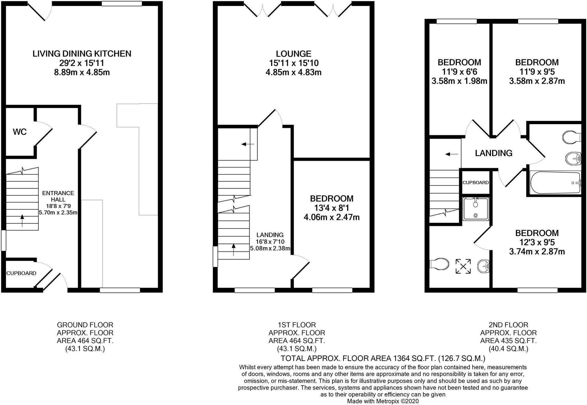 Birchwood Mews, Leeds, LS17 floorplan