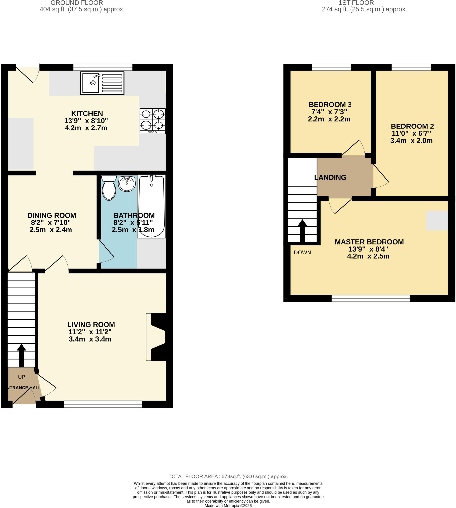 Windermere Road, Shrewsbury, Shropshire, SY1 4DU floorplan