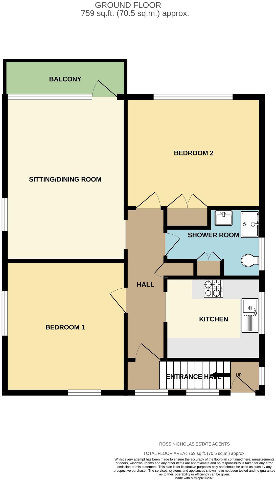 Bouverie Close, Barton On Sea, New Milton, Hampshire. BH25 7HB floorplan
