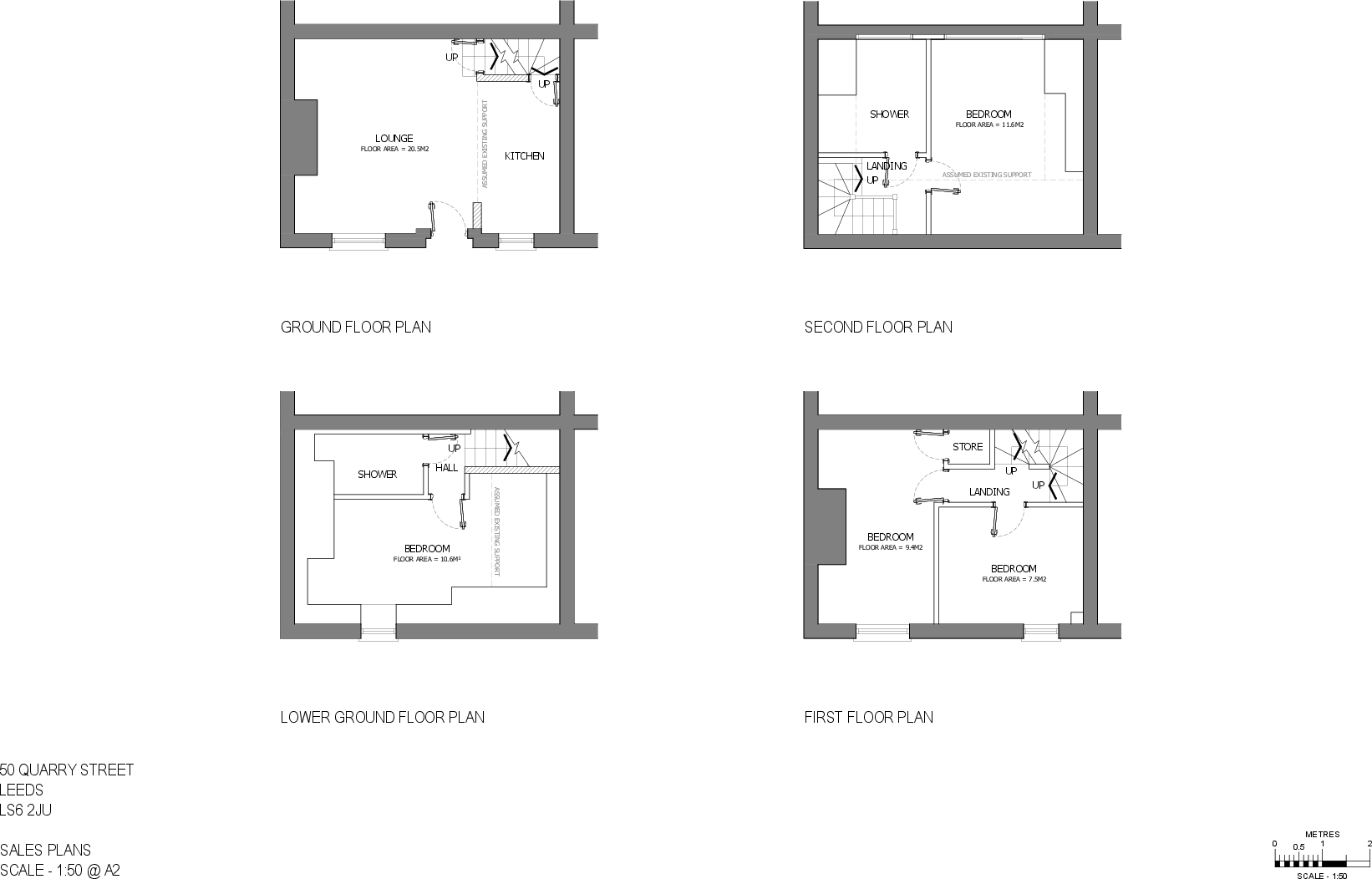 Quarry Street, Leeds floorplan