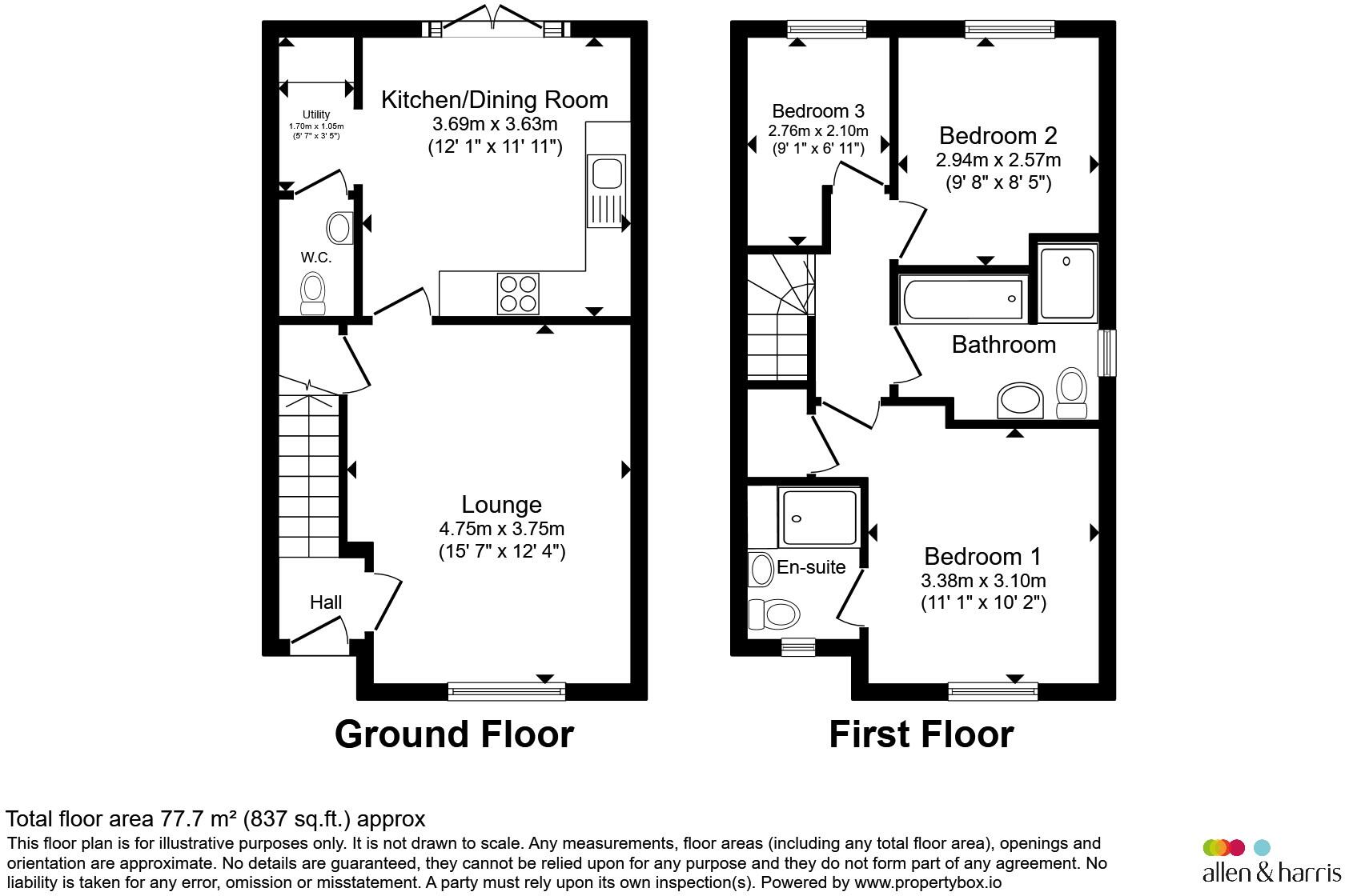 Proctor Way, Faringdon floorplan
