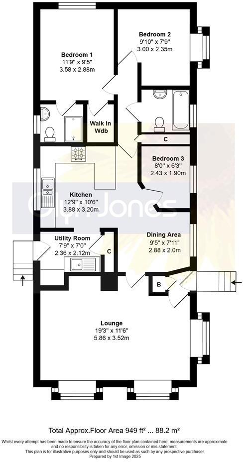 Churt Drive, Poplars Court, Bognor Regis floorplan