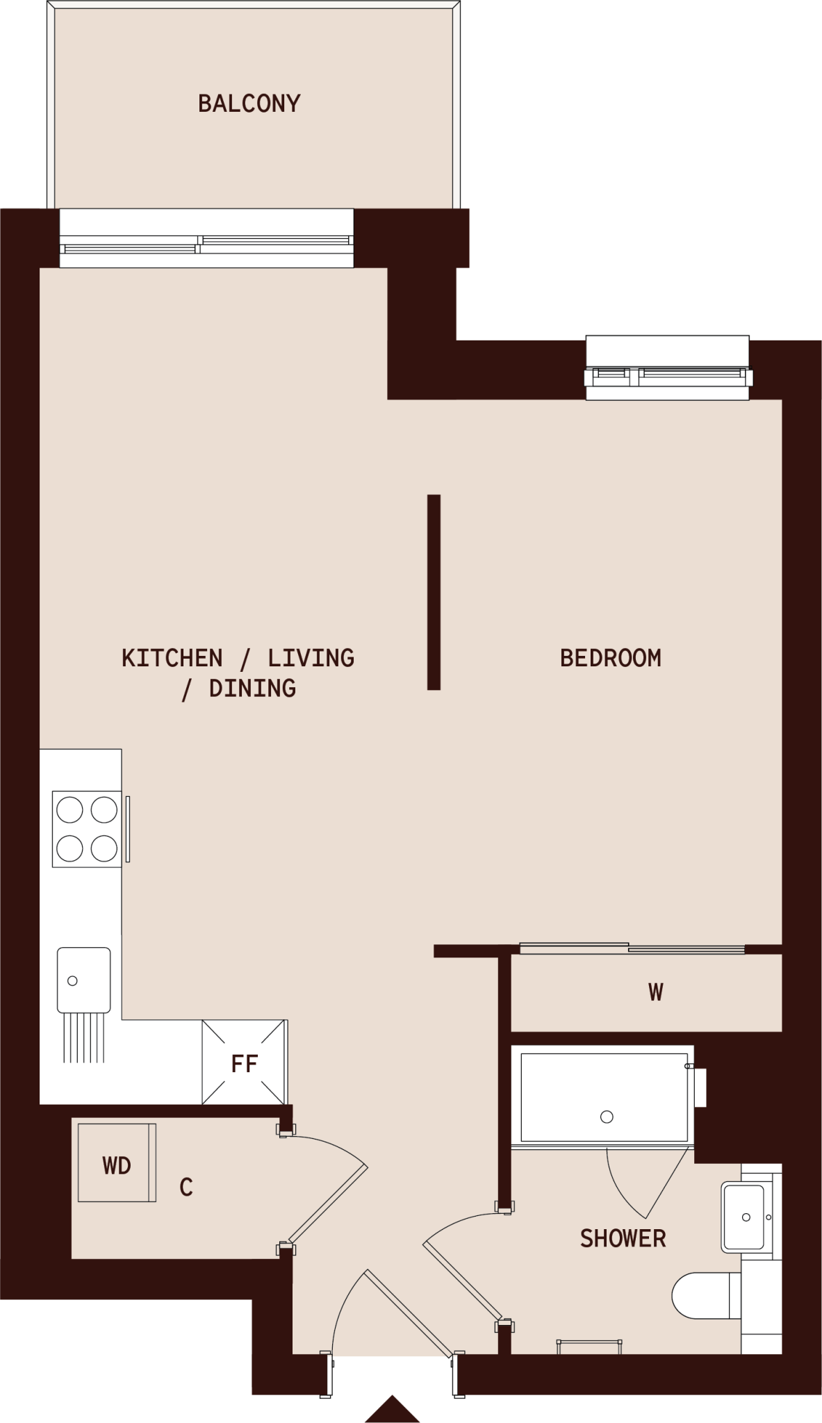 Dovecote House, Beaufort Square, Colindale, NW9 4GG floorplan