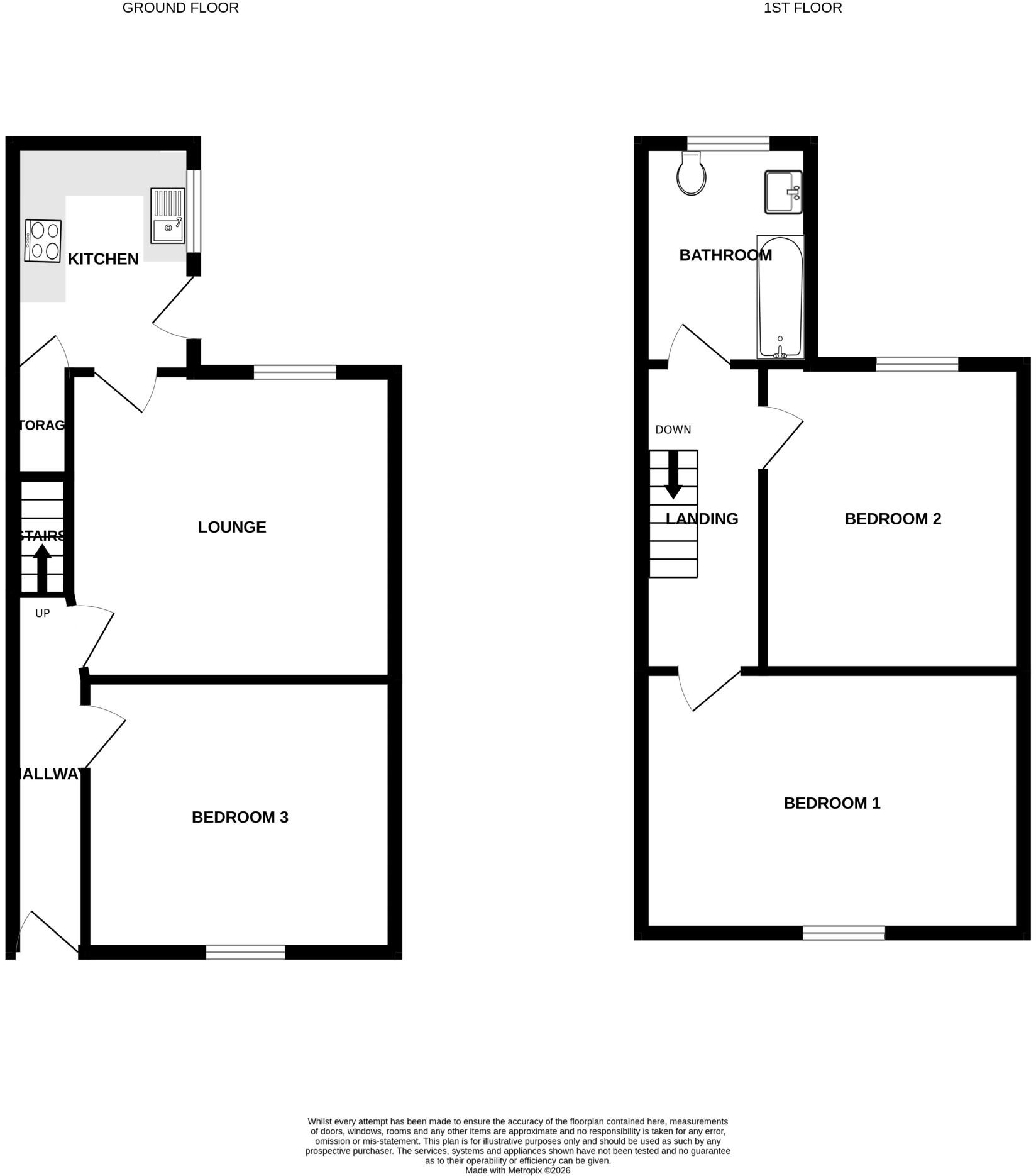 Christ Church Street,  Preston, PR1 floorplan