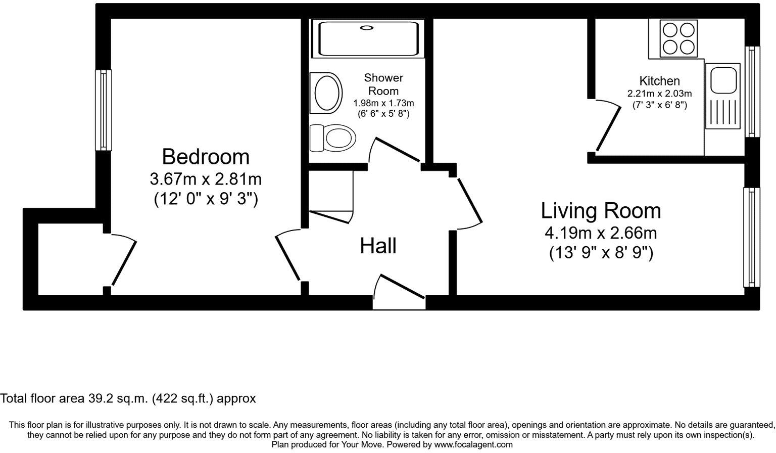Andrews Place, London, SE9 floorplan