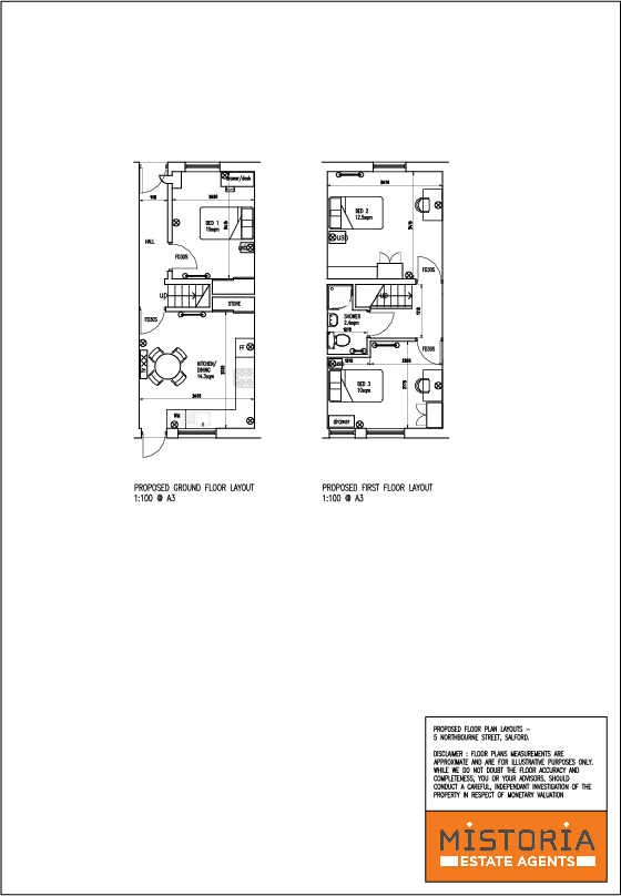 Northbourne Street, Salford floorplan