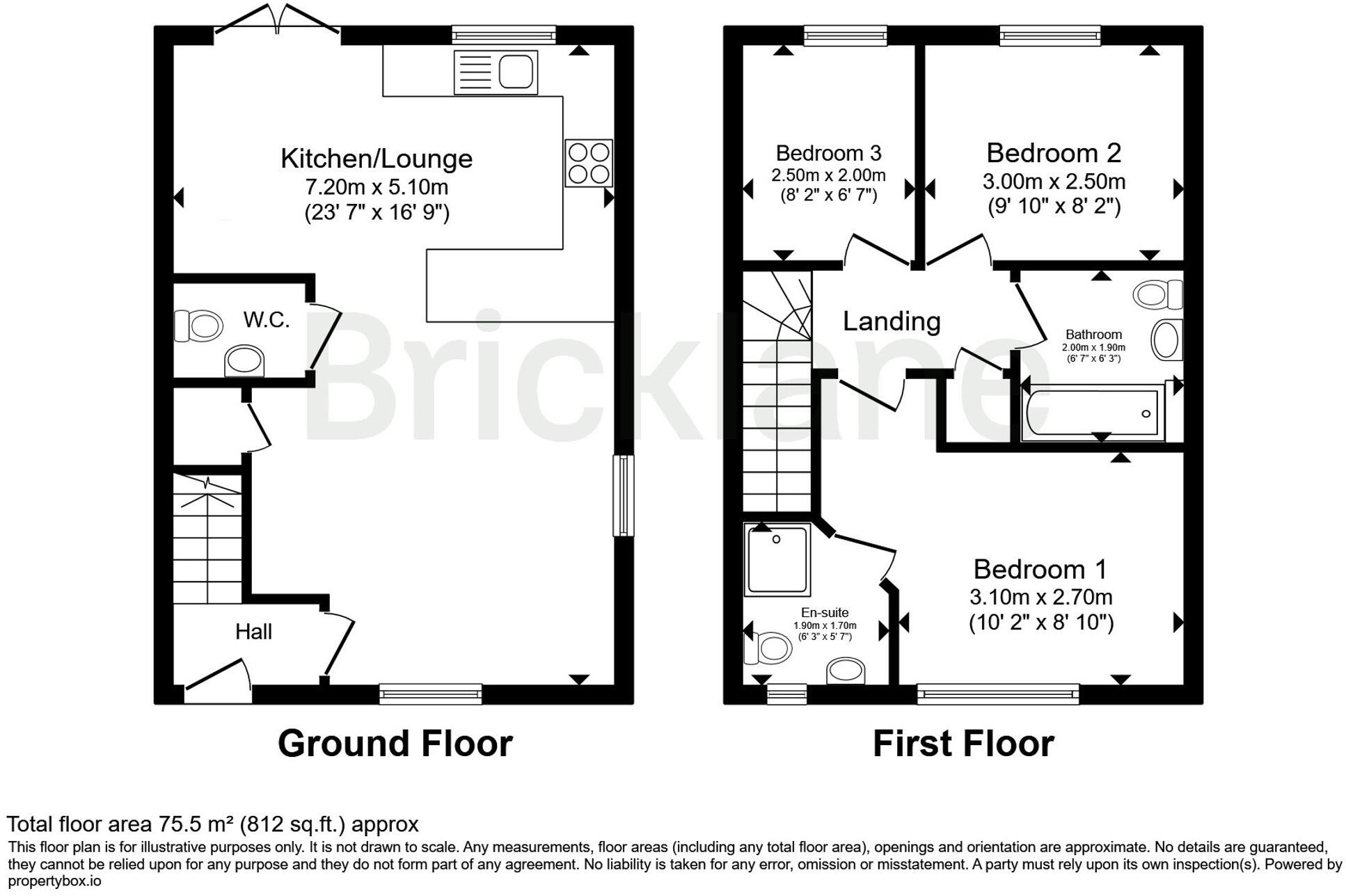 Handscomb Way, Bishop's Stortford, CM23 floorplan