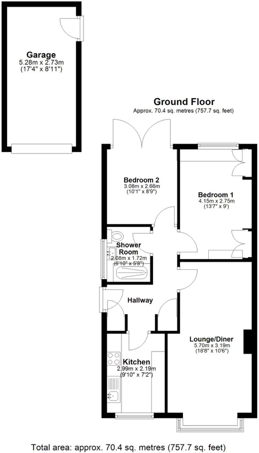 Redforde Park Avenue, Retford, Nottinghamshire, DN22 floorplan