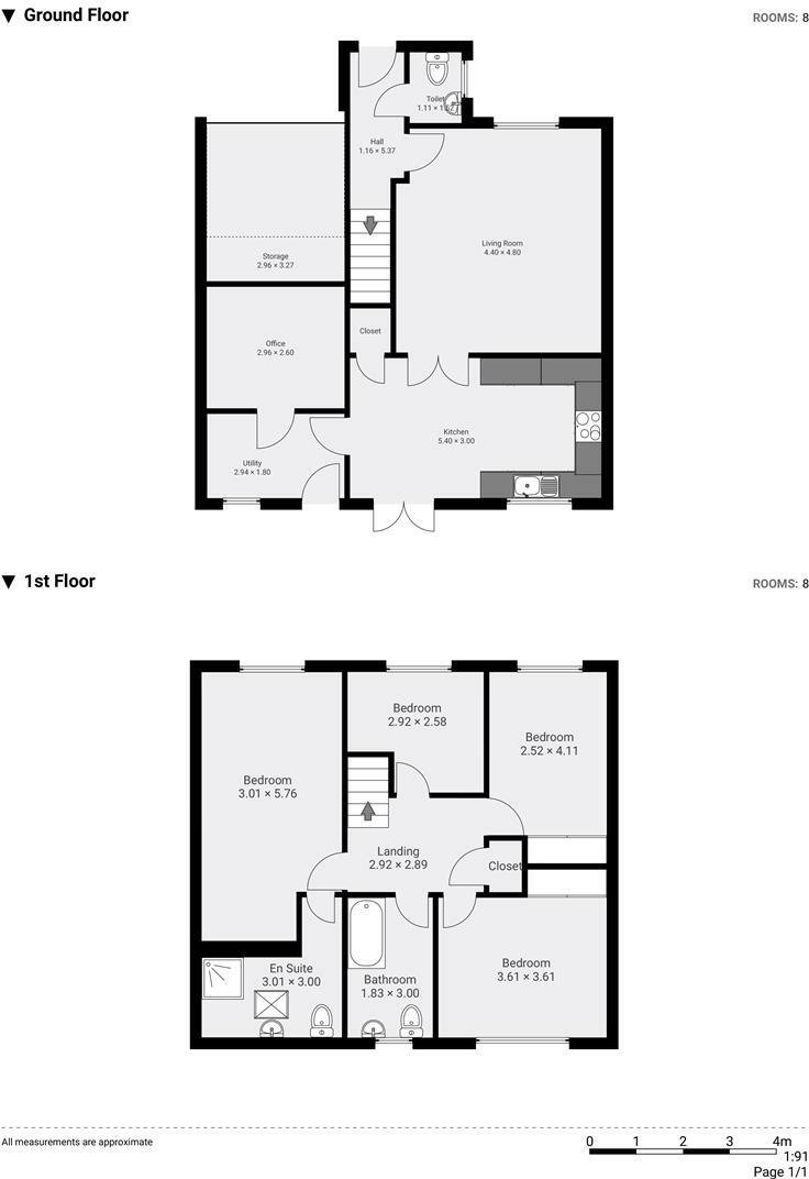 Invention Row, Darlington floorplan
