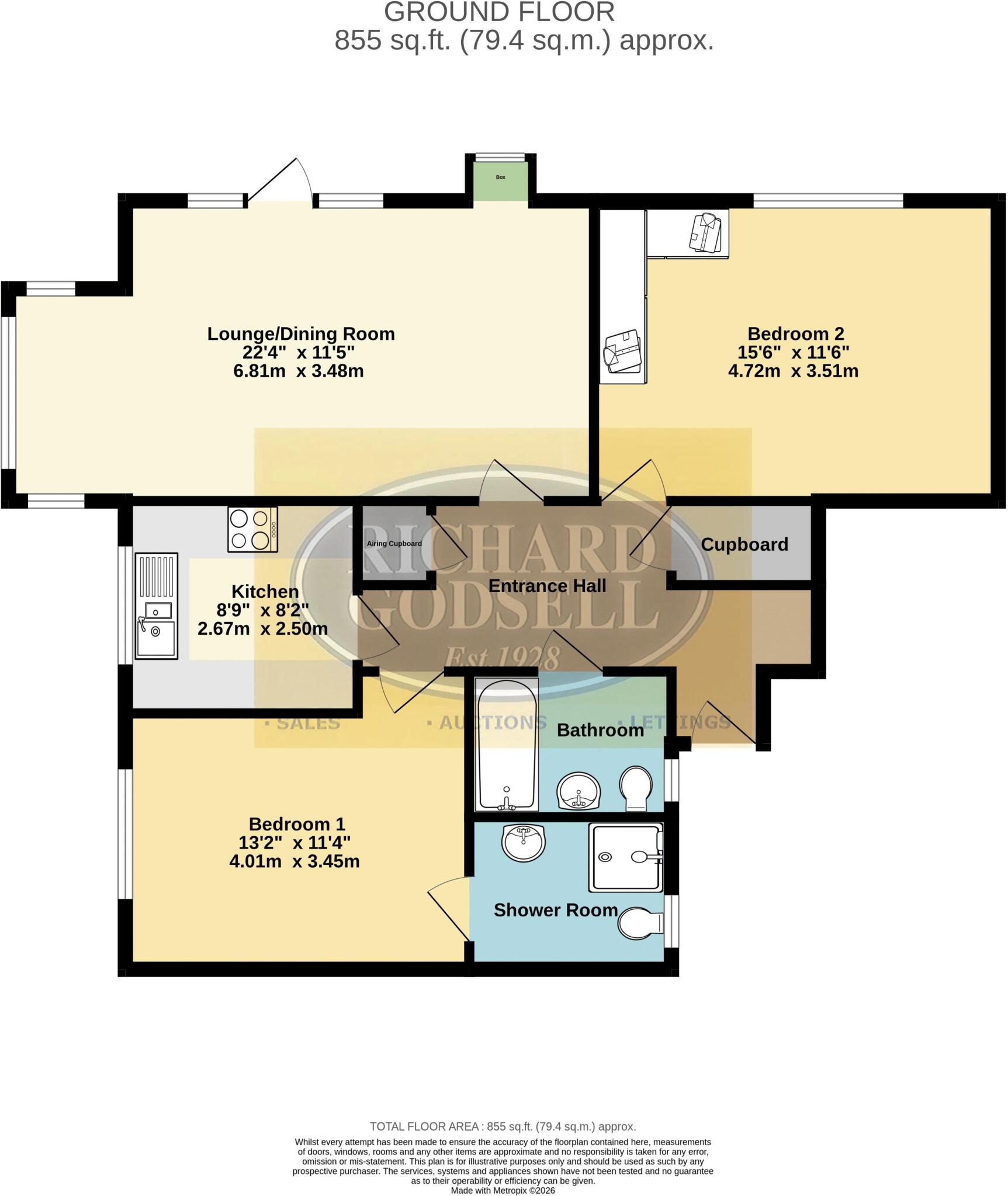 Christchurch floorplan