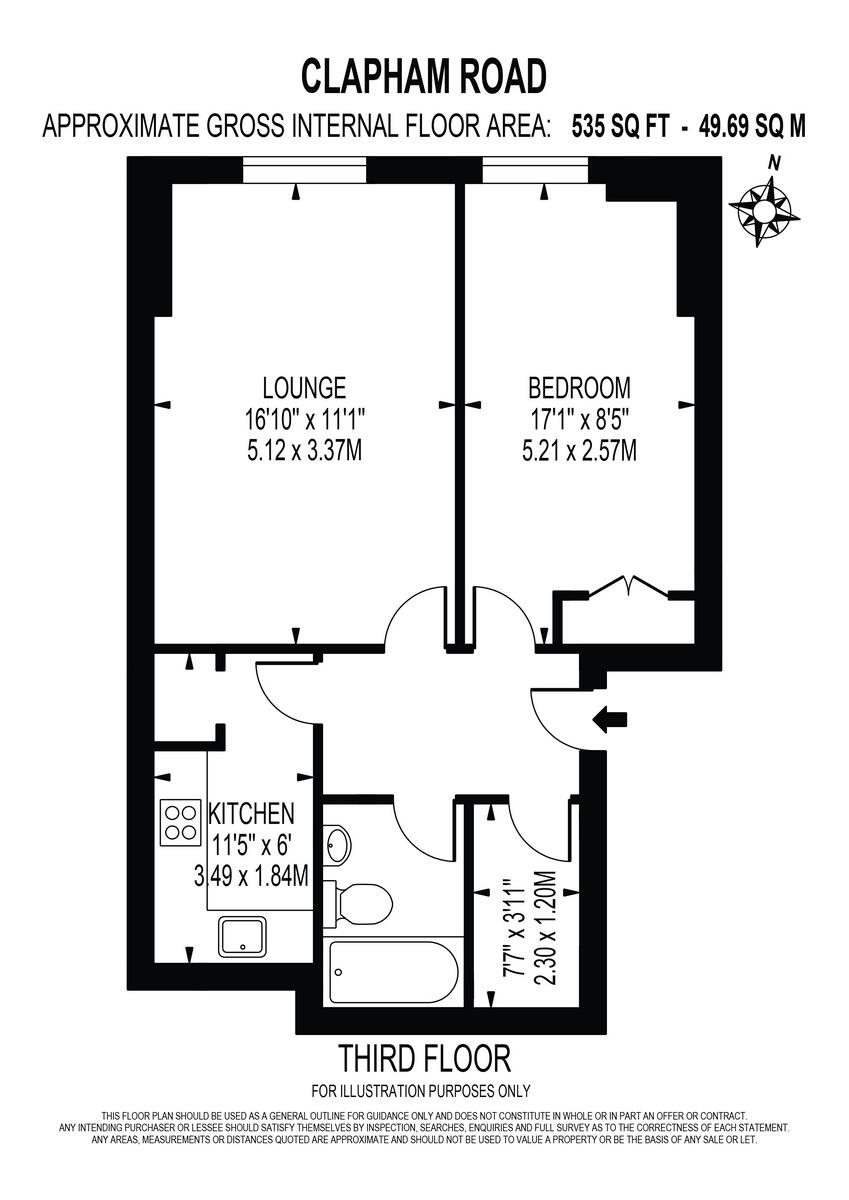 Clapham Road, LONDON floorplan