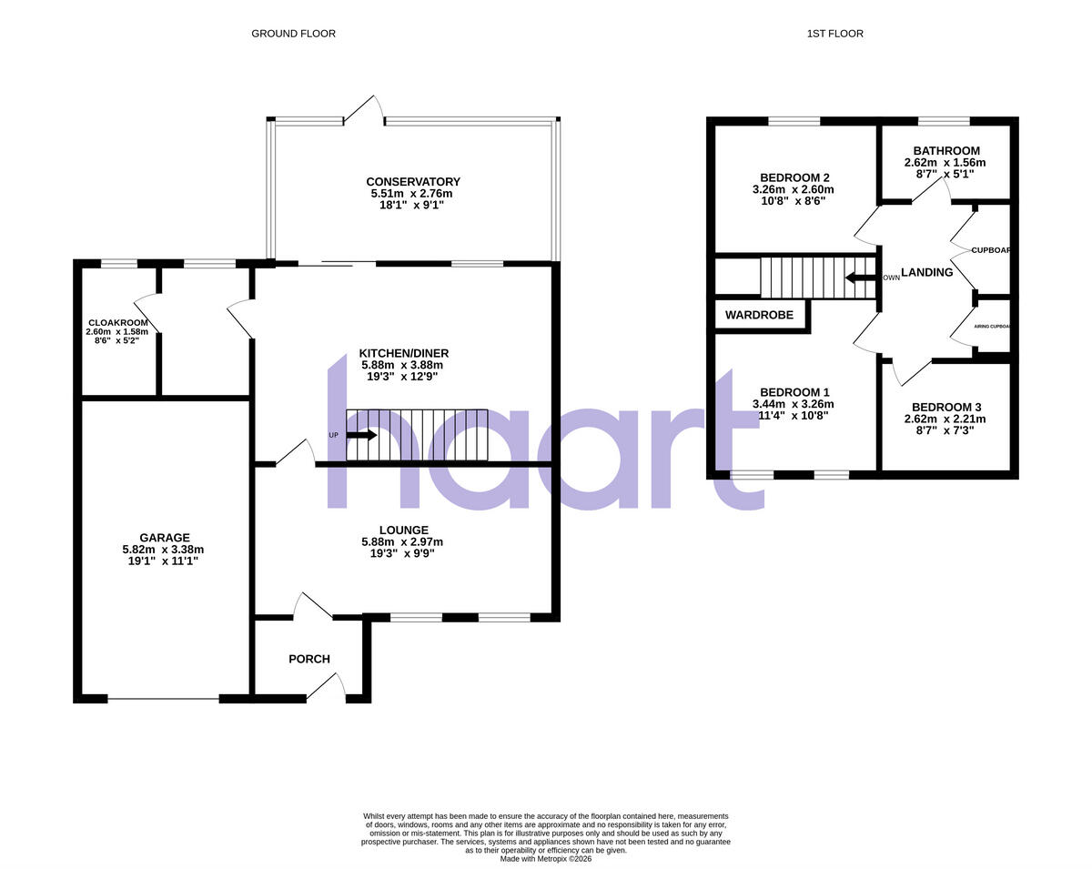 Sadlers Close, Chatham floorplan