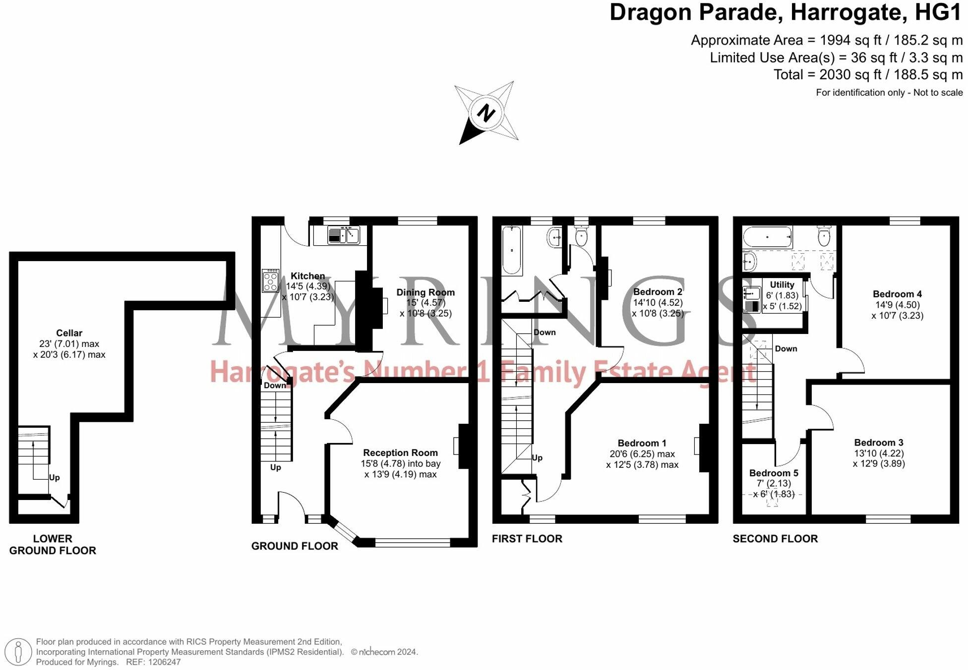 Dragon Parade, Harrogate, HG1 floorplan