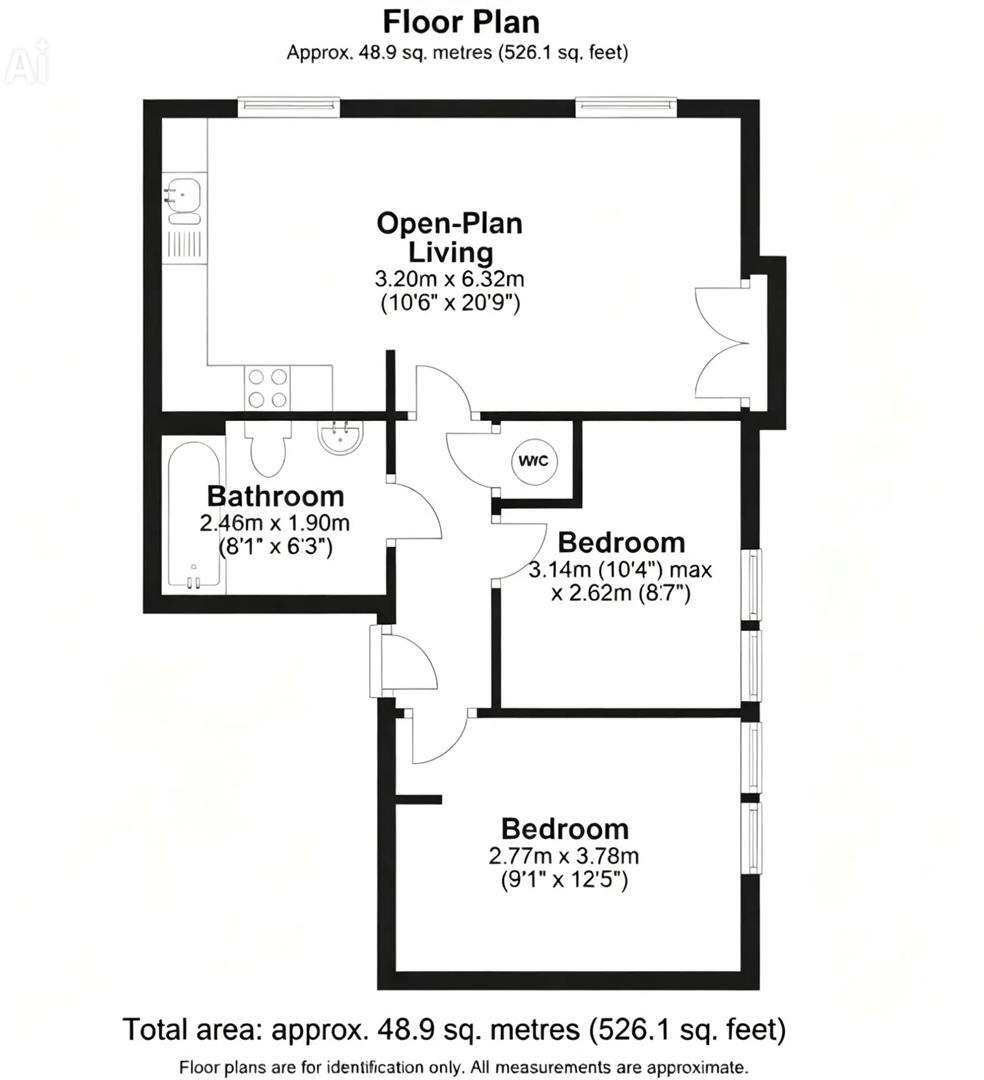 Chancel Square, Meanwood, Leeds floorplan