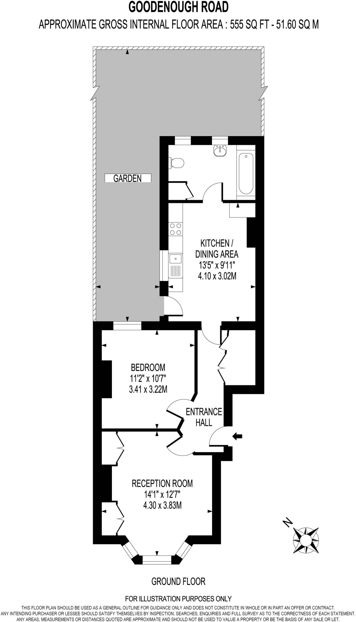 Goodenough Road, Wimbledon, SW19 floorplan